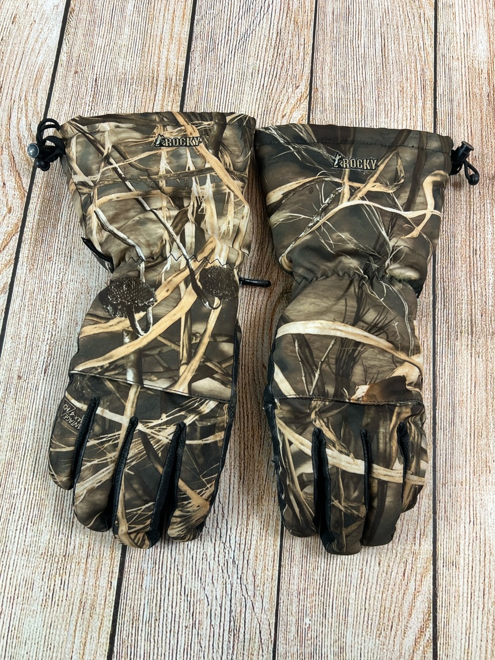 Mens Rocky Advantage Max Camo Hunting Gloves Size Medium